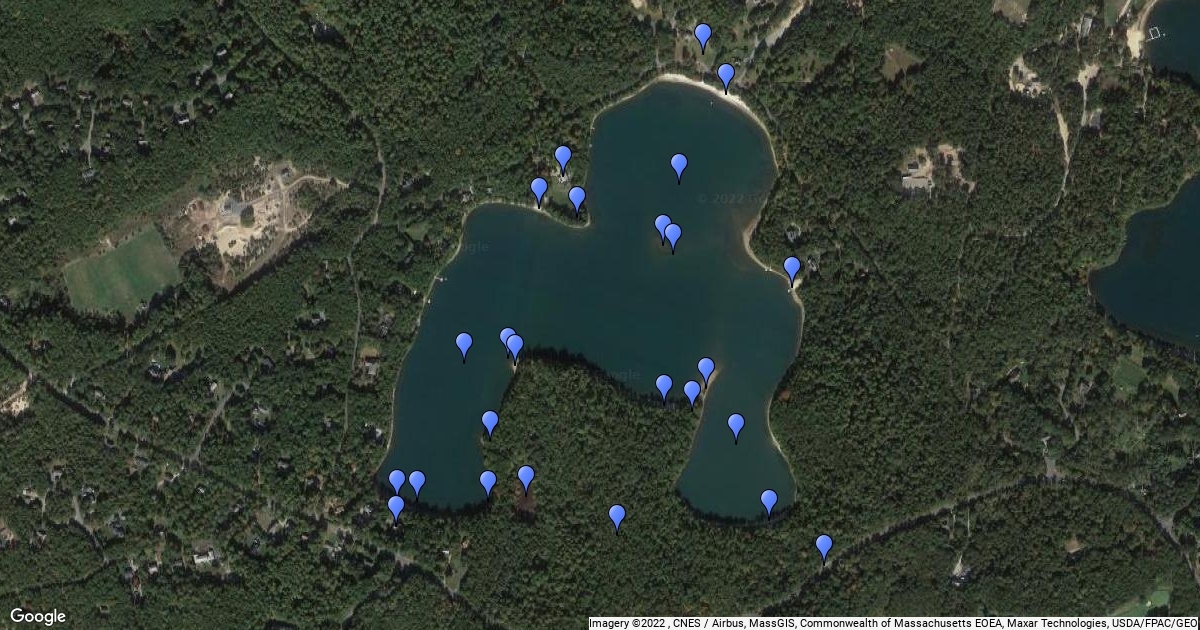 Triangle Pond Map Scribble Maps