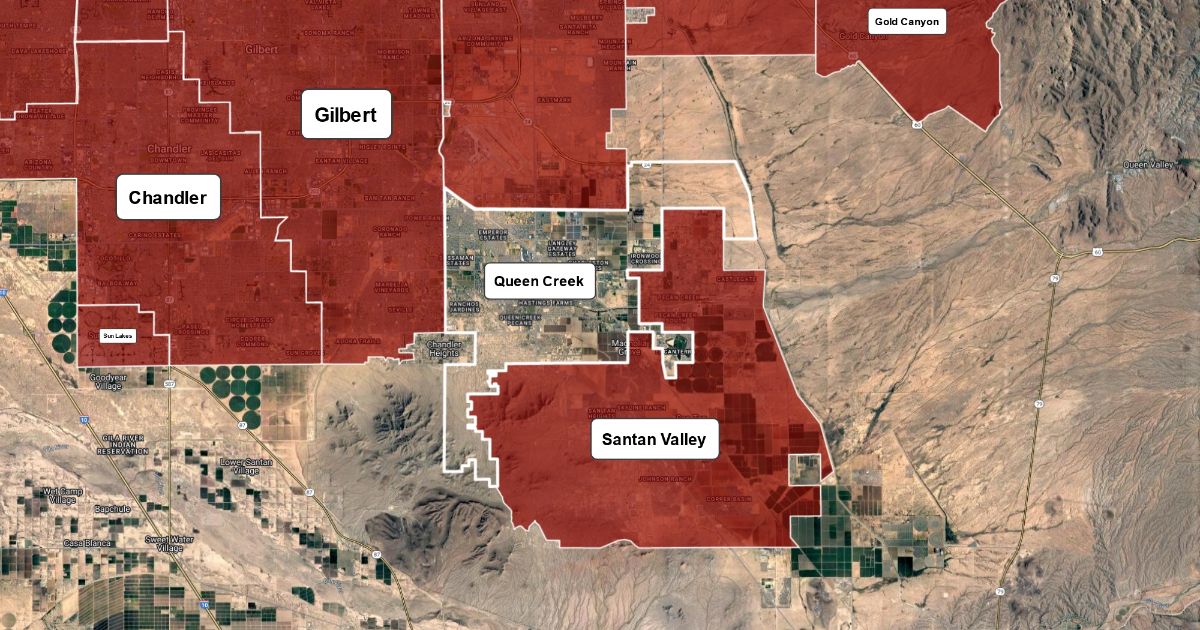 QUEEN CREEK MAP Scribble Maps