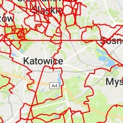 rowerowe.katowice.pl - koncepcja tras