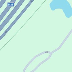 M25 CW Jct 14 Up and Over