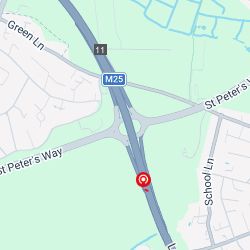 M25 CW Jct 11 Up and Over FC