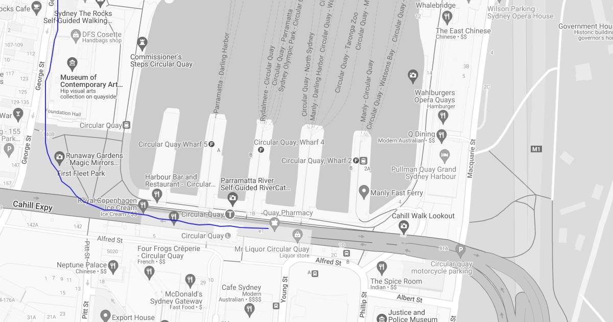 History of the Rocks : Scribble Maps