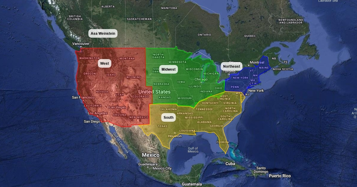 Regions of the United States - USMapAsa Thumb 1200x630 
