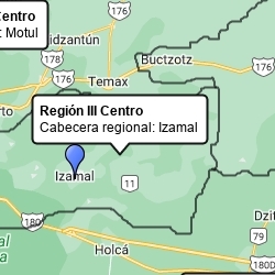 Regiones en el Estado de Yucatán