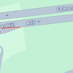 A27 WB Falmer Exit FC