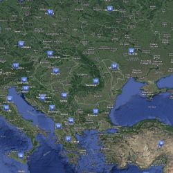 Mapa de países de Europa