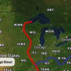 Rivers Map