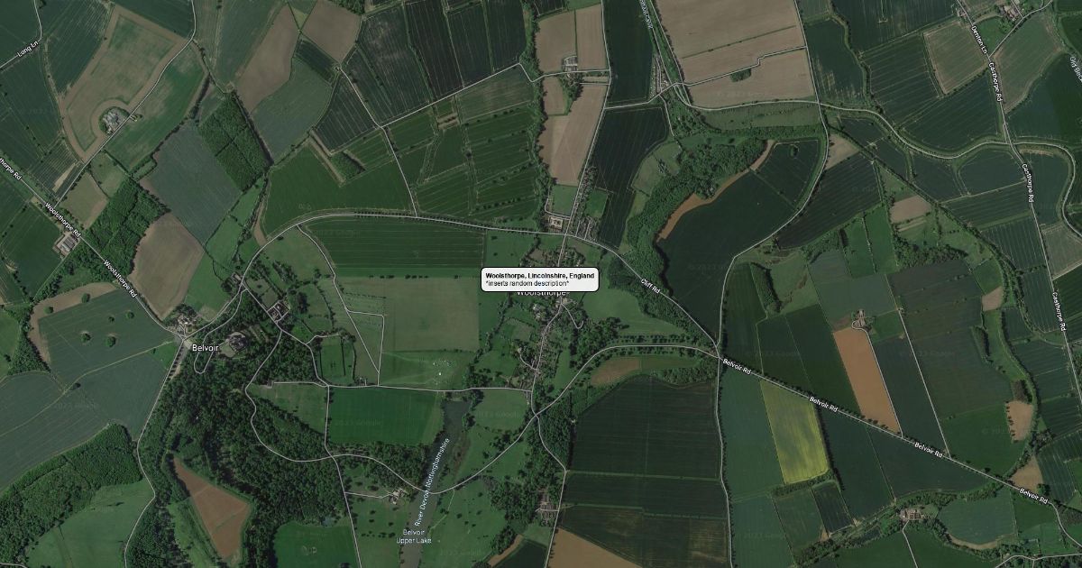 Woolsthorpe, Lincolnshire, England Scribble Maps