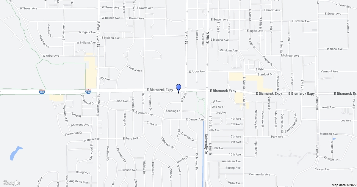 Bismarck Advanced Dental and Implants Scribble Maps