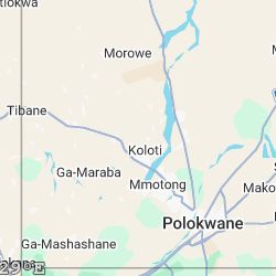 Tzaneen Post Flood Map