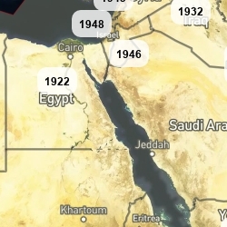 David's Map of the Middle East