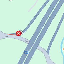 M5 NB Jct 25 Entry FC