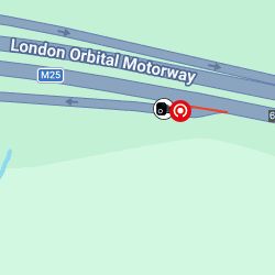 M25 CW Jct 6 Exit FC