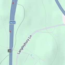 M25 CW Jct 20 Exit FC