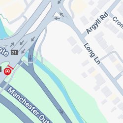 A663 SB at M60 Jct 21 FC