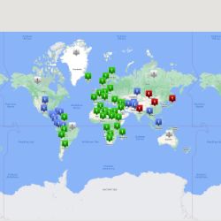 densidad en el mundo