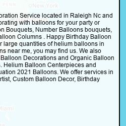 Party Balloons By Q