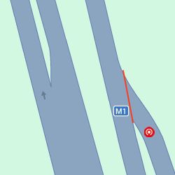 M1 SB Jct 6a Exit FC