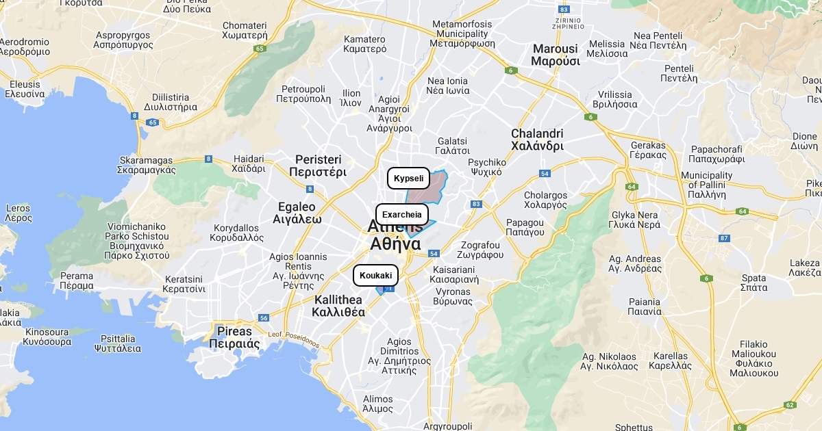 Koukaki Scribble Maps