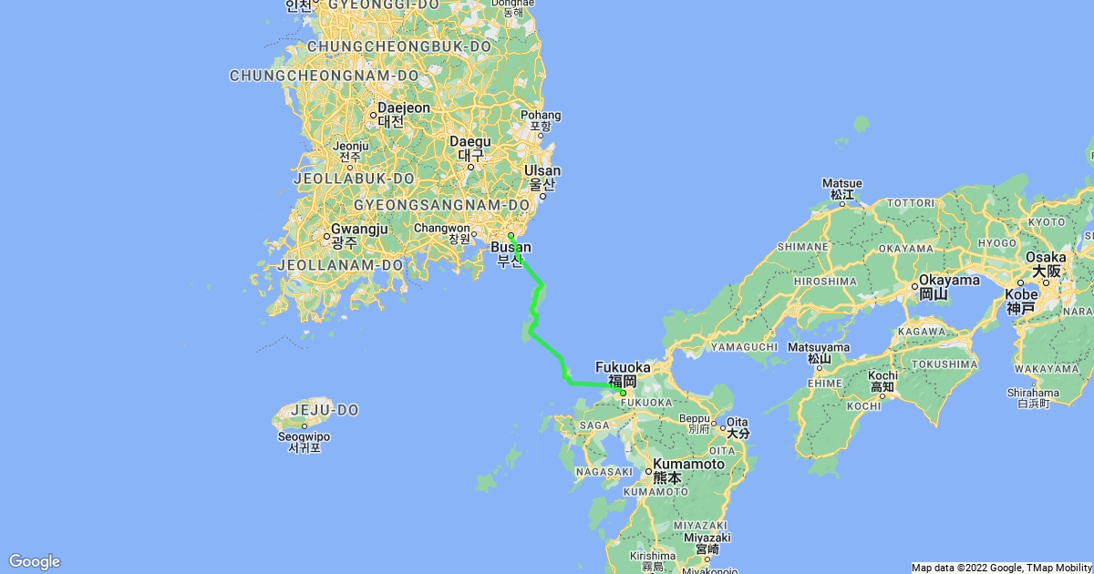 JapaneseKorean Underwater Tunnel Scribble Maps