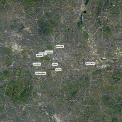 London Orientation Map