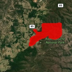 Site ANd Location of Ravensbourne National Park