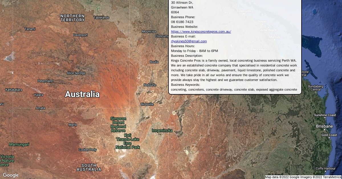 Kings Concrete Pros Scribble Maps
