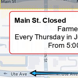Farmers Market Detour