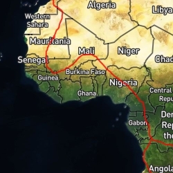 Africa Highway Map