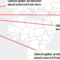 Gibson guitars by eva
