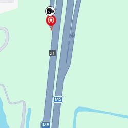 M5 NB Jct 21 Exit FC