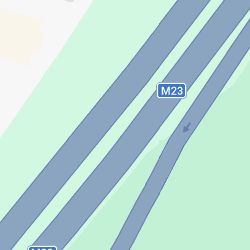 M23 SB Jct 10a Exit Slip FC