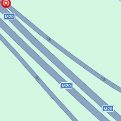 M20 EB Jct 9 Exit FC