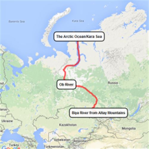 630300 Обь карта