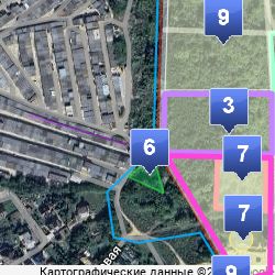 Карта для озеленения террирори