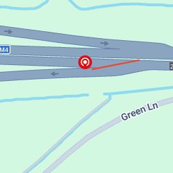 M4 WB Jct 22 Up and Over