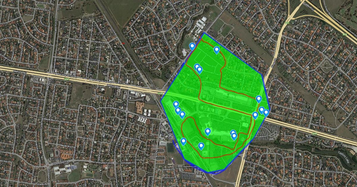watergardens map : Scribble Maps