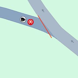 M54 WB Jct 1 Entry FC