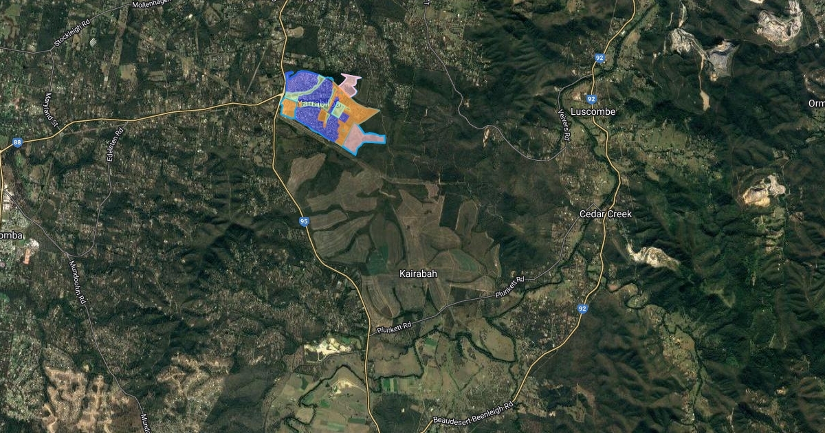 yarrabilba land use map Scribble Maps