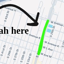 hannah bday map