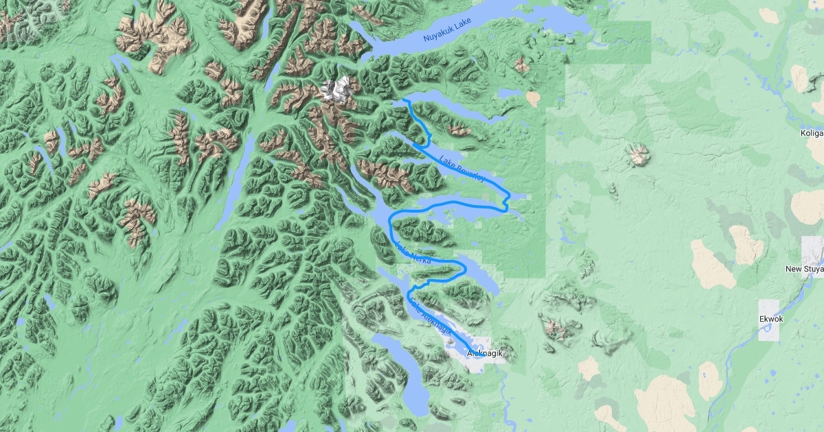 Wood River Lakes Scribble Maps