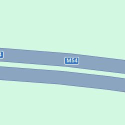 M54 EB Jct 1 Entry FC