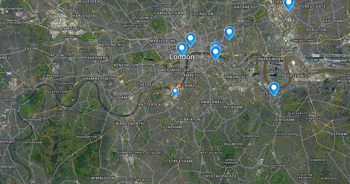 Westfield London Phase 2 : Scribble Maps
